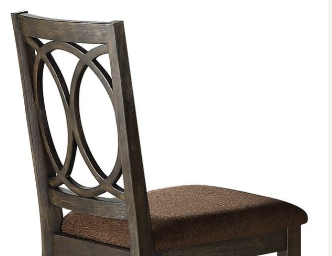 Jameson - Side Chair (Set of 2) - Brown / Espresso - Best Buy Furniture