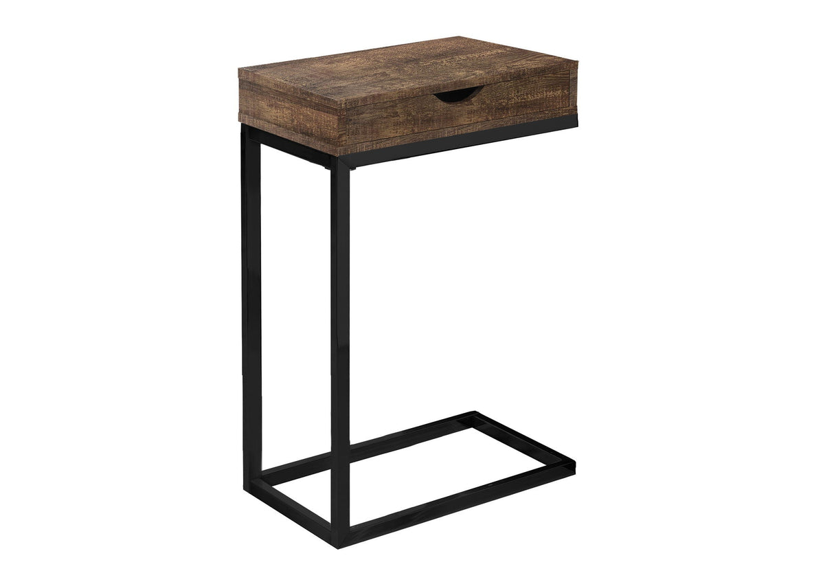 Accent Table, C - Shaped, Modern - Brown - Best Buy Furniture