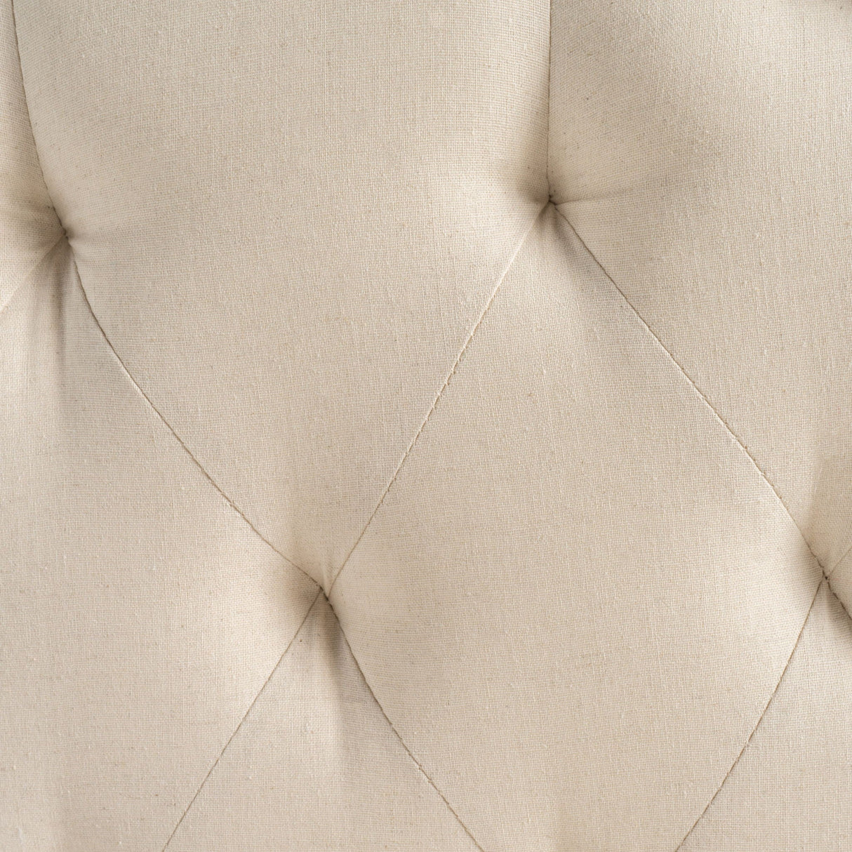 Queen & Full Size Headboard With Diamond Tufting And Nailhead Trim - Beige - Best Buy Furniture