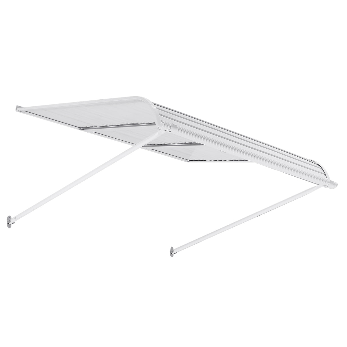Window Awning Door Canopy 48x42 in Aluminum Alloy