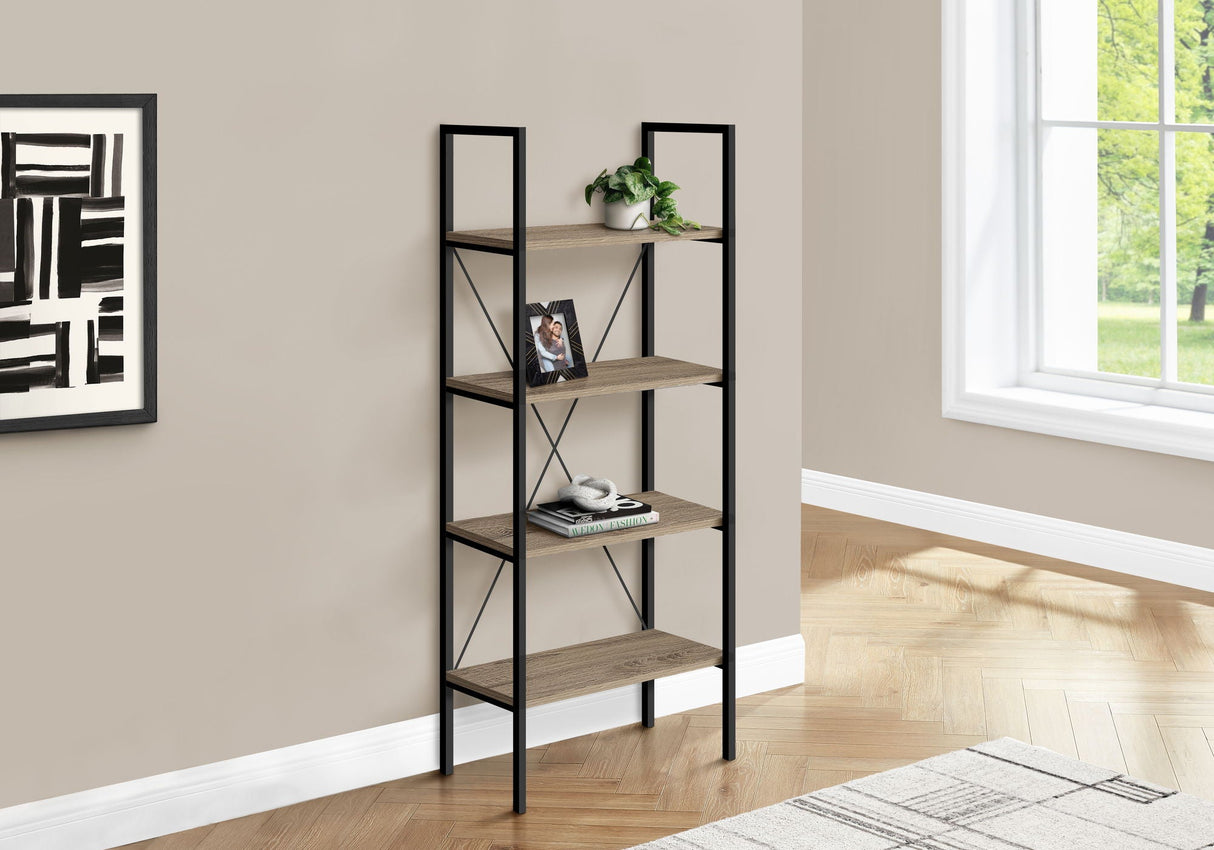 Bookshelf, Bookcase, 4 Tier, Office, Bedroom, Contemporary, Modern - Best Buy Furniture