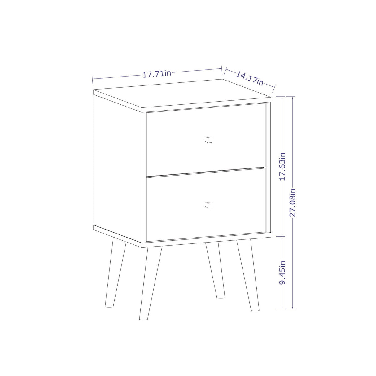 Liberty - Nightstand 2 Drawers