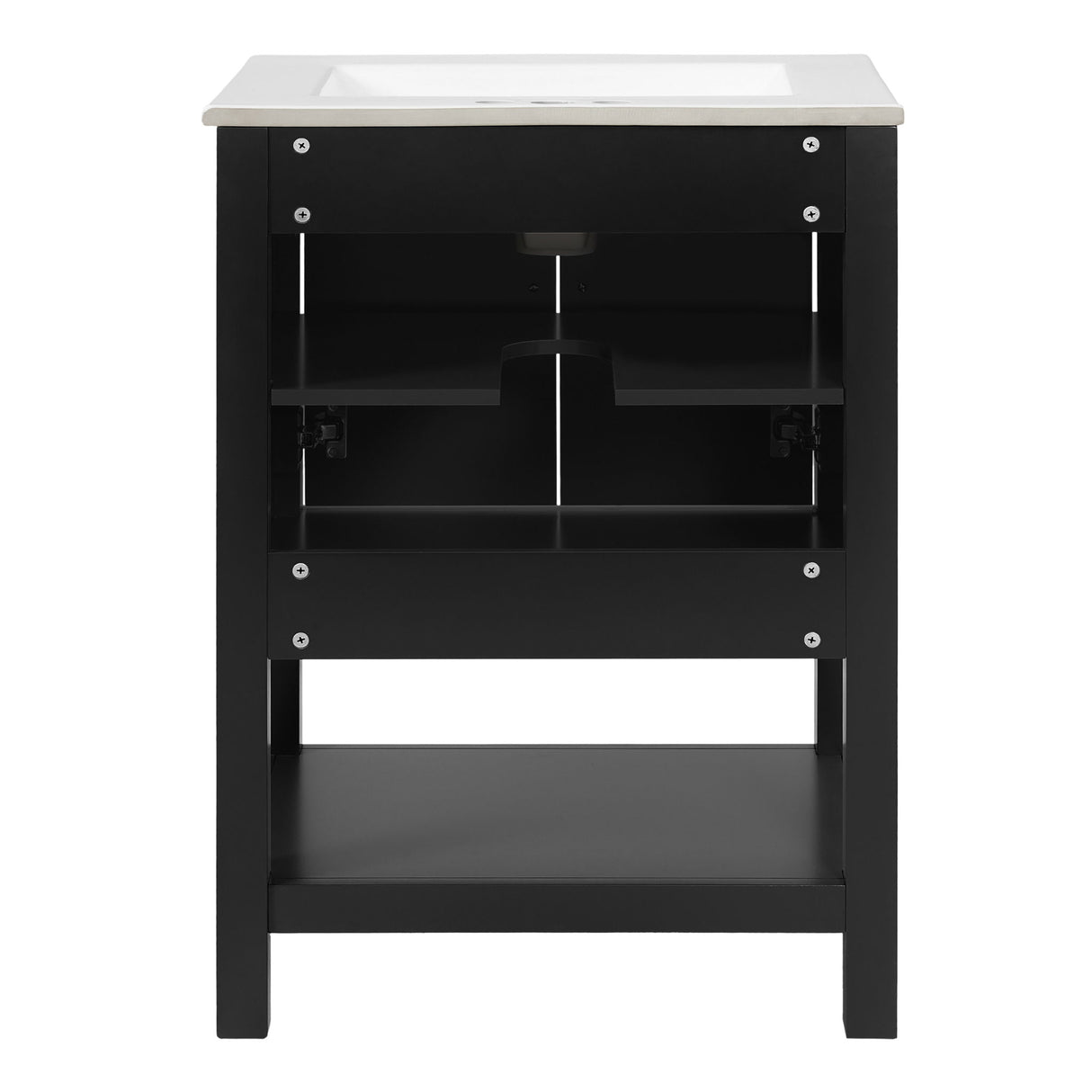 Modern Bathroom Vanity With Elegant Twill Design