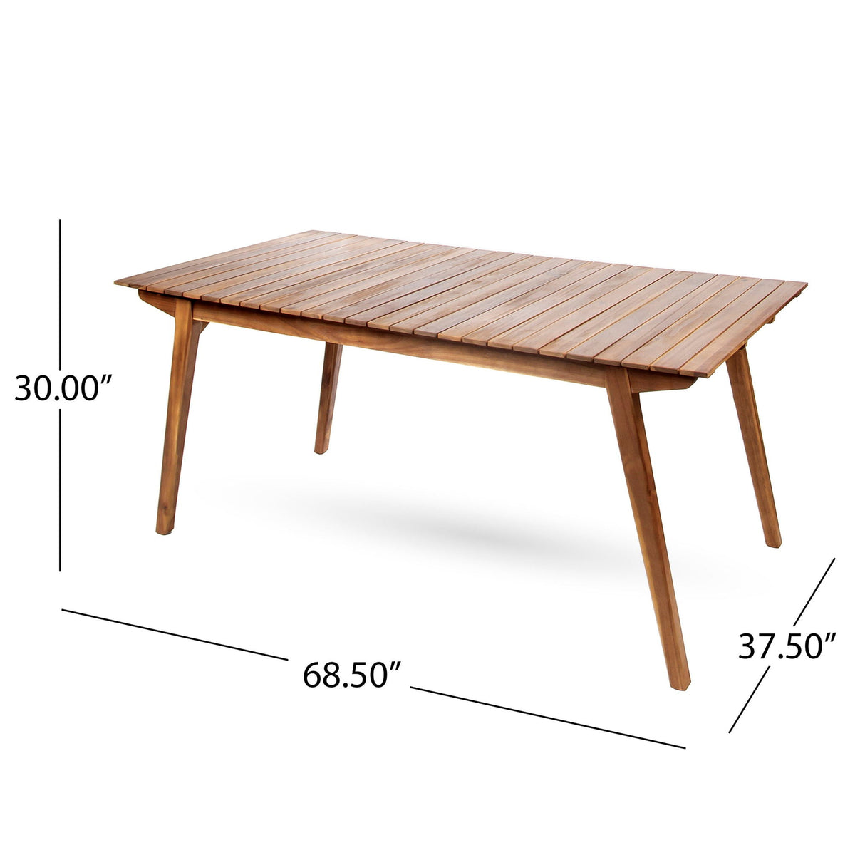 Outdoor Dining Table & Frame - Teak - Best Buy Furniture