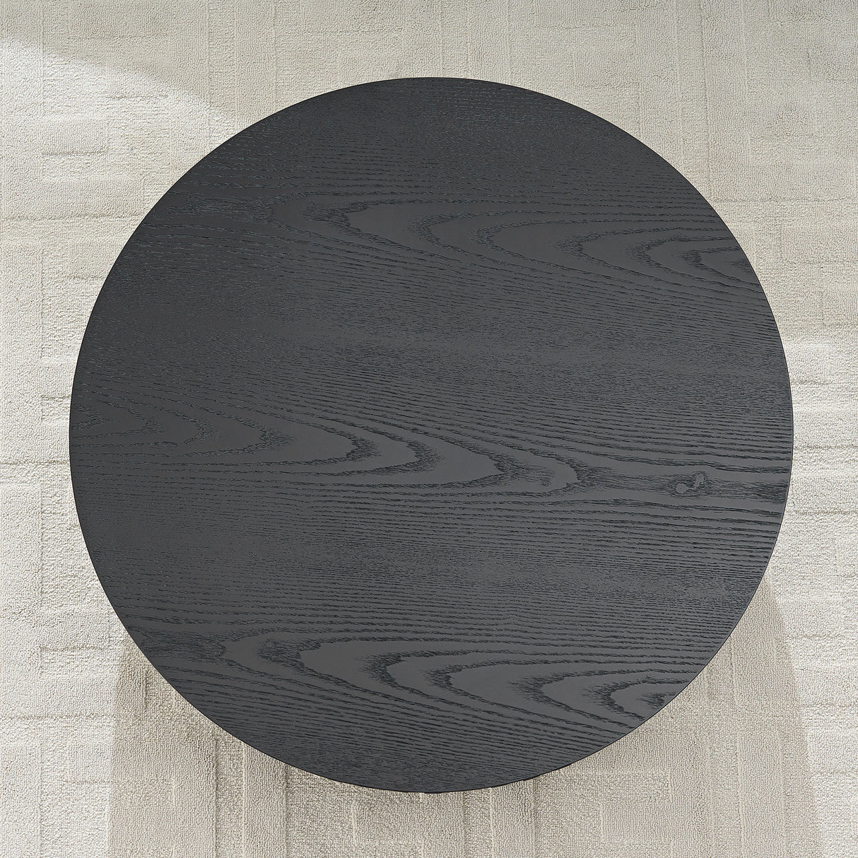 31.49'' Nesting Round Wood Coffee Table with Storage