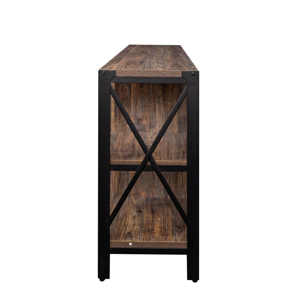 Industrial 80 Inch TV Stand for Living Room & Bedroom