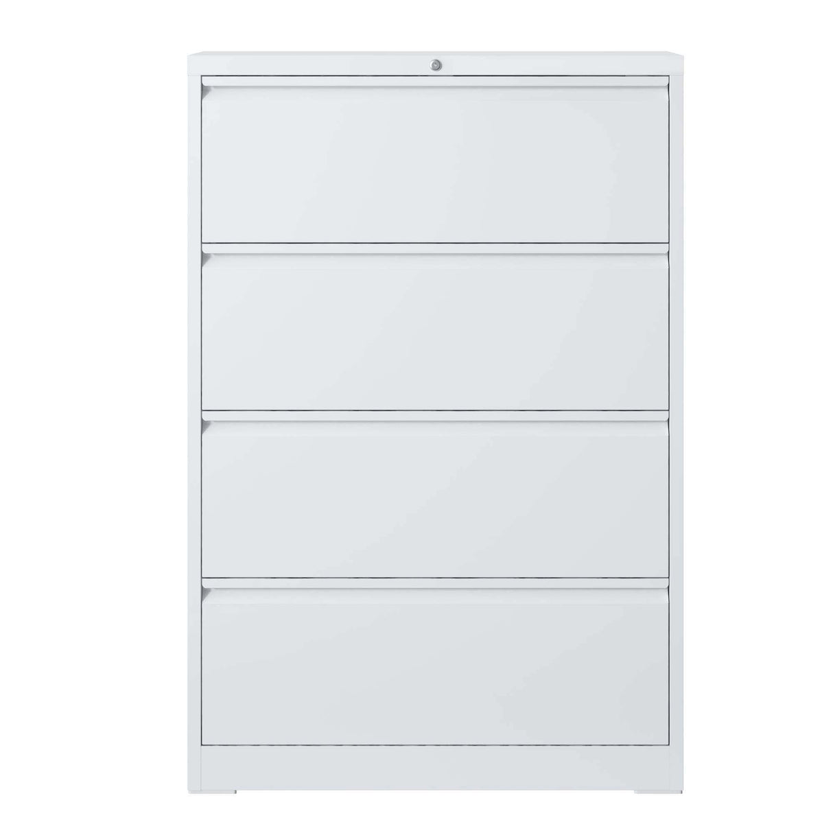 Lateral File Cabinet, Locking Heavy Duty, Anti-Tip Safety Interlock, Vertical Storage For Letter/Legal/A4 Files