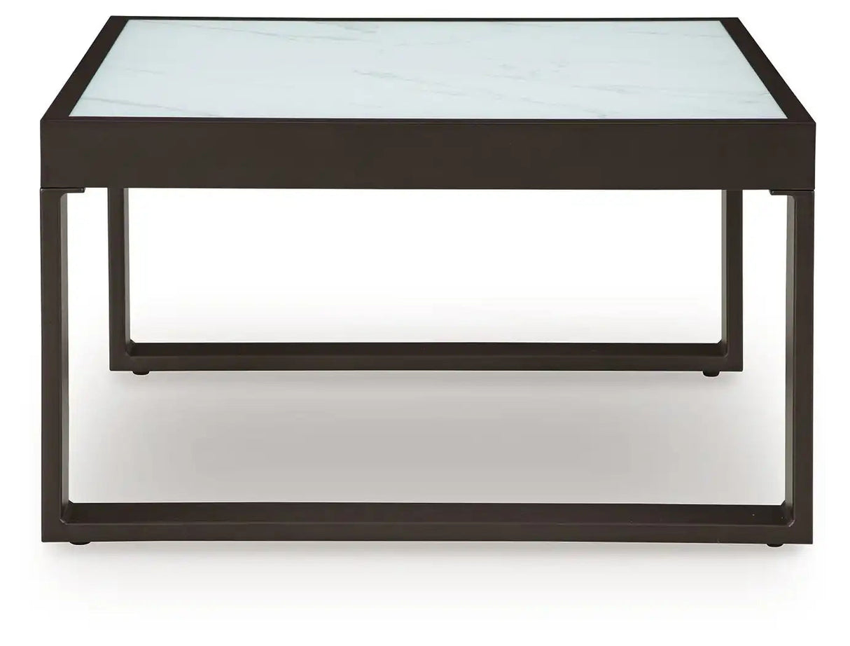 Beachloft - Square Cocktail Table - Black / Gray - Best Buy Furniture