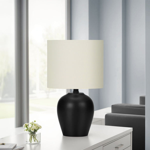 Lighting, Table Lamp, Transitional - Black / Cream - Best Buy Furniture