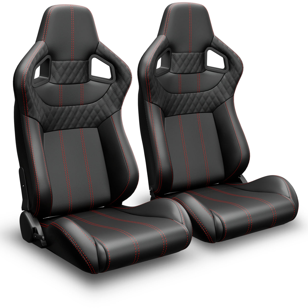 2PC Universal Bucket Racing Seats