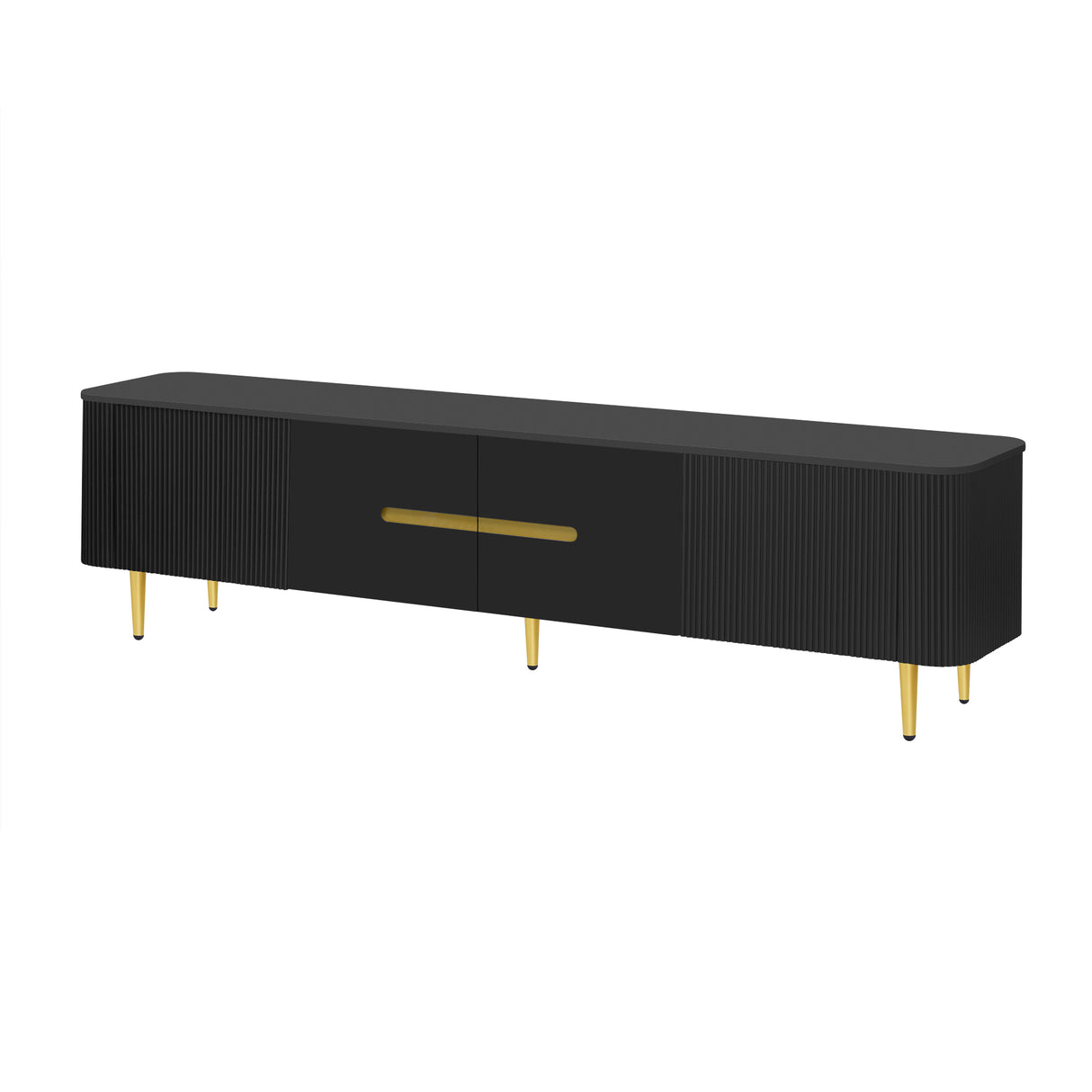 VIBE HAUS 78.7" Minimalist TV Stand for TVs up to 85 Inches