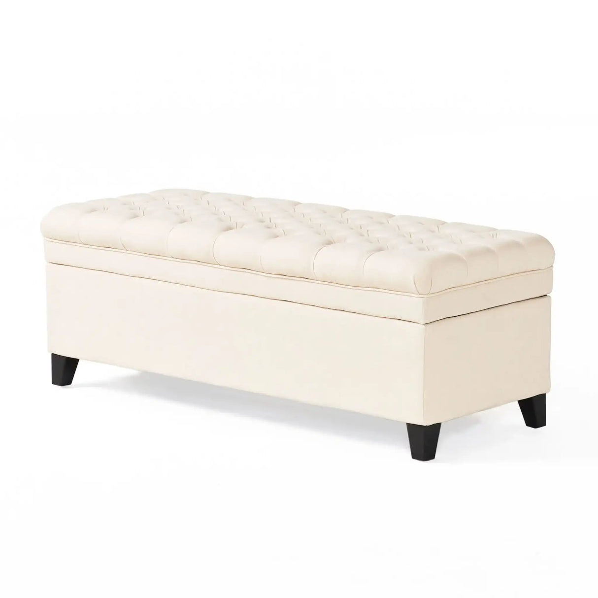 Juliana - Storage Ottoman With Birch Legs - Best Buy Furniture