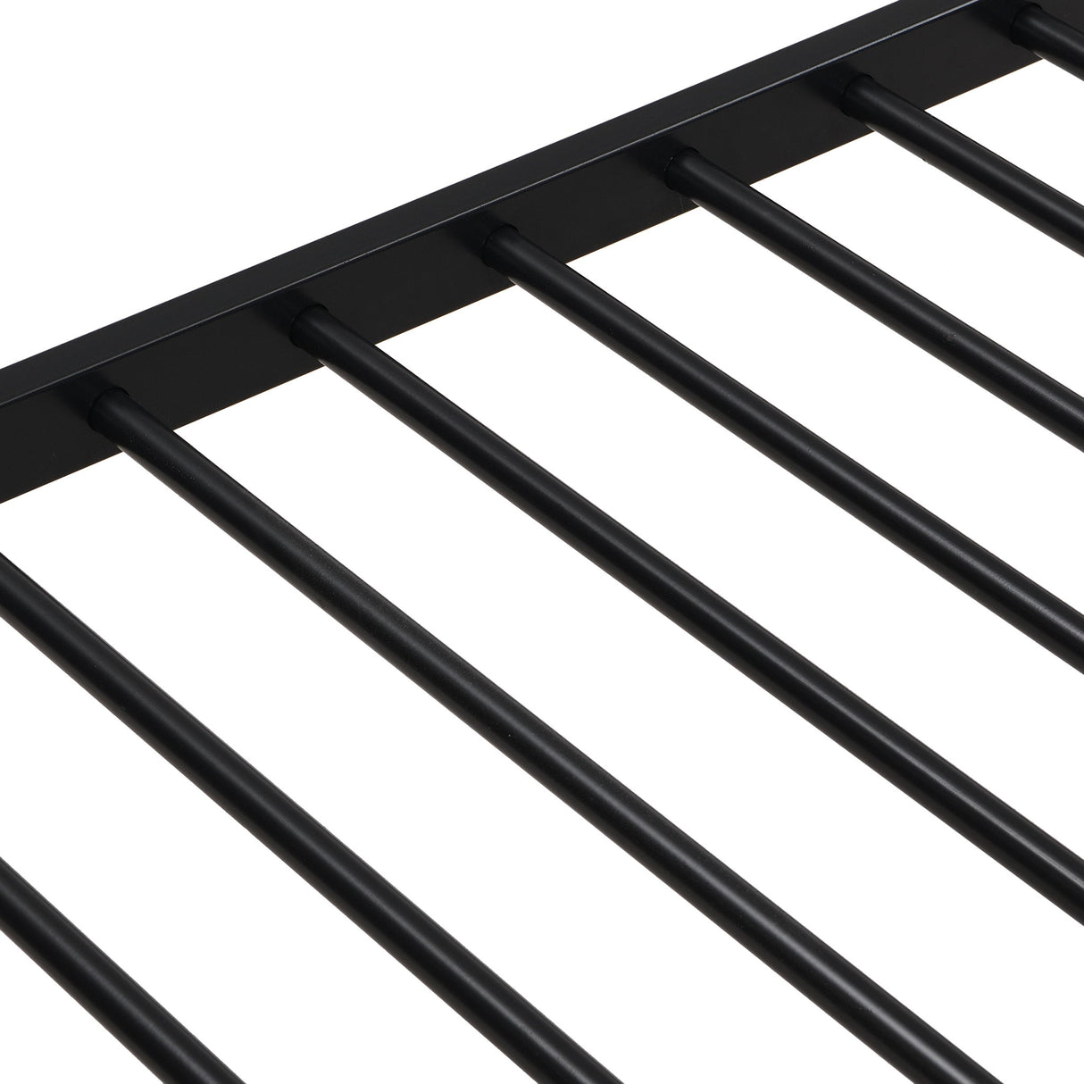 Twin Over Full Bunk Bed With Large Under-Bed Storage - Black