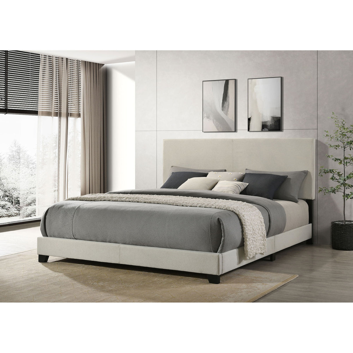 Efram - Panel Bed