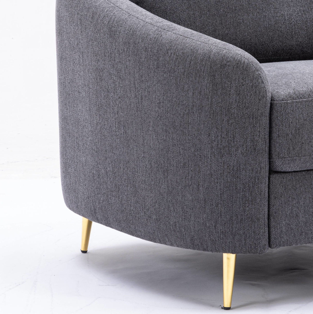 Yuina - Linen Chair - Gray - Best Buy Furniture