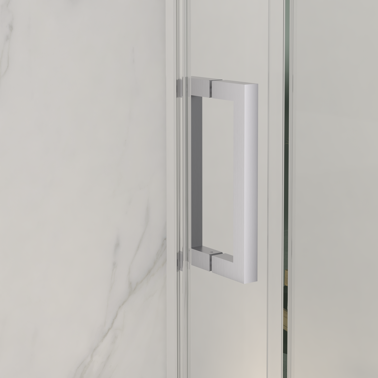 Frameless Sliding Shower Door - 56-60"W x 72"H