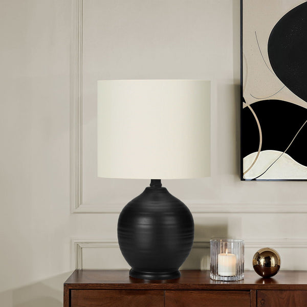 Lighting, Table Lamp, Ceramic, Transitional - Black - Best Buy Furniture