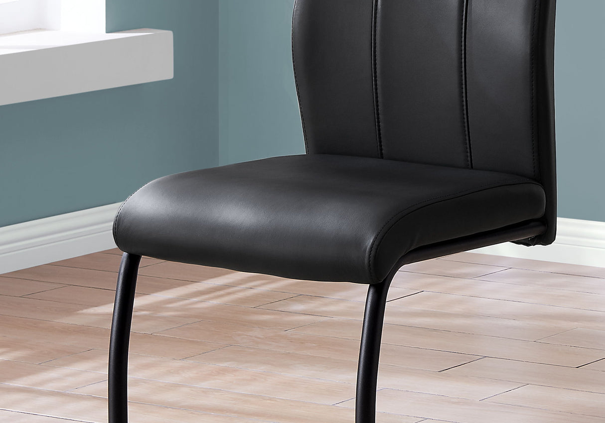 Dining Chair, Side, Upholstered For Dining Room, Contemporary & Modern (Set of 2) - Best Buy Furniture