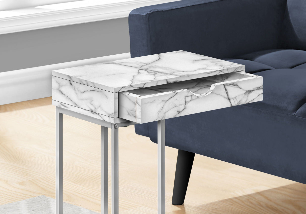 Accent Table, C - Shaped Contemporary & Modern Design - Best Buy Furniture