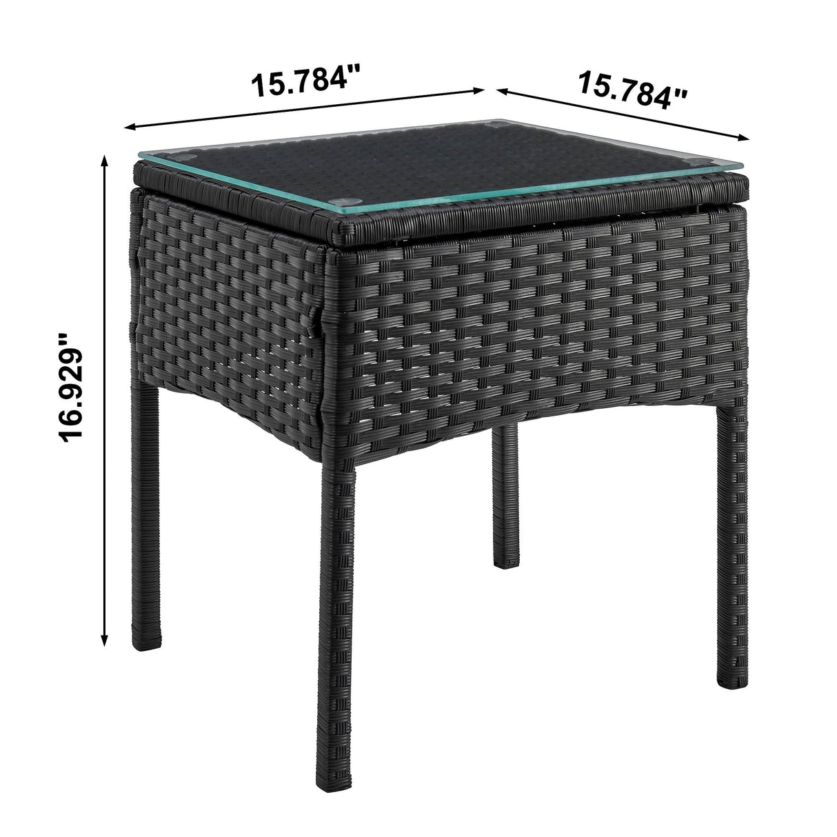 Noli - 3 Piece Outdoor Patio Set