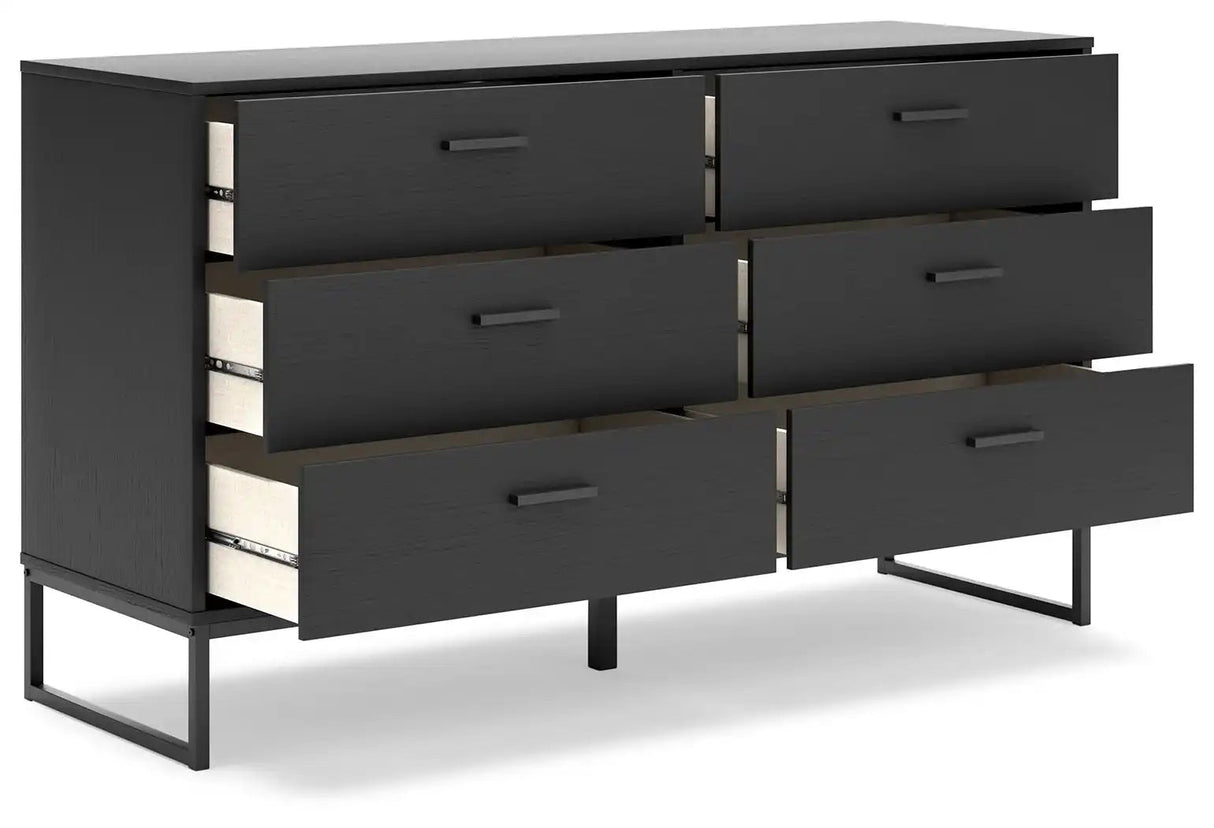 Socalle - Six Drawer Dresser - Best Buy Furniture