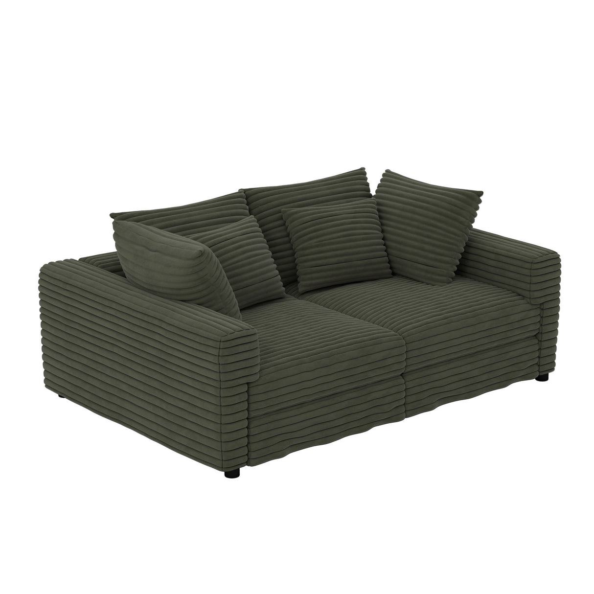 4 Seat Sofa, Deep Seat Couches With Soft Pillows