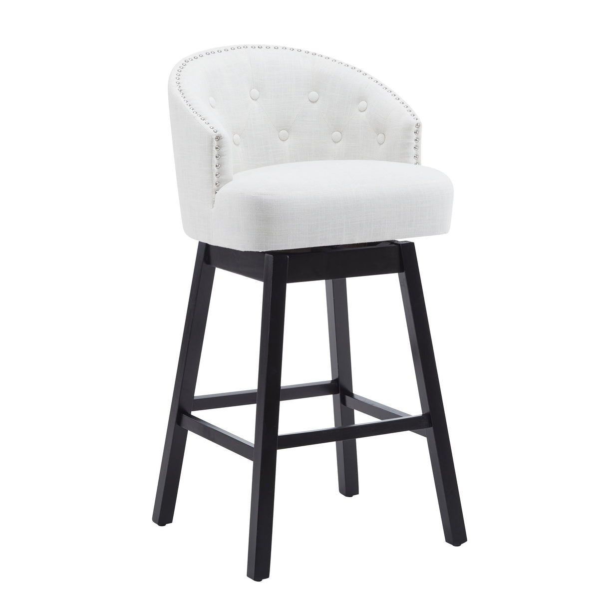 360 Degree Rotation Swivel Counter Stools (Set of 2)