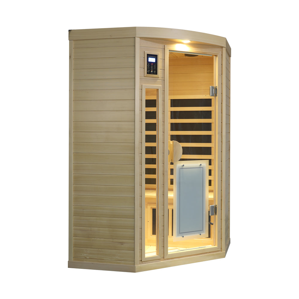 Hemlock Pentagonal Indoor Far Infrared Sauna Room