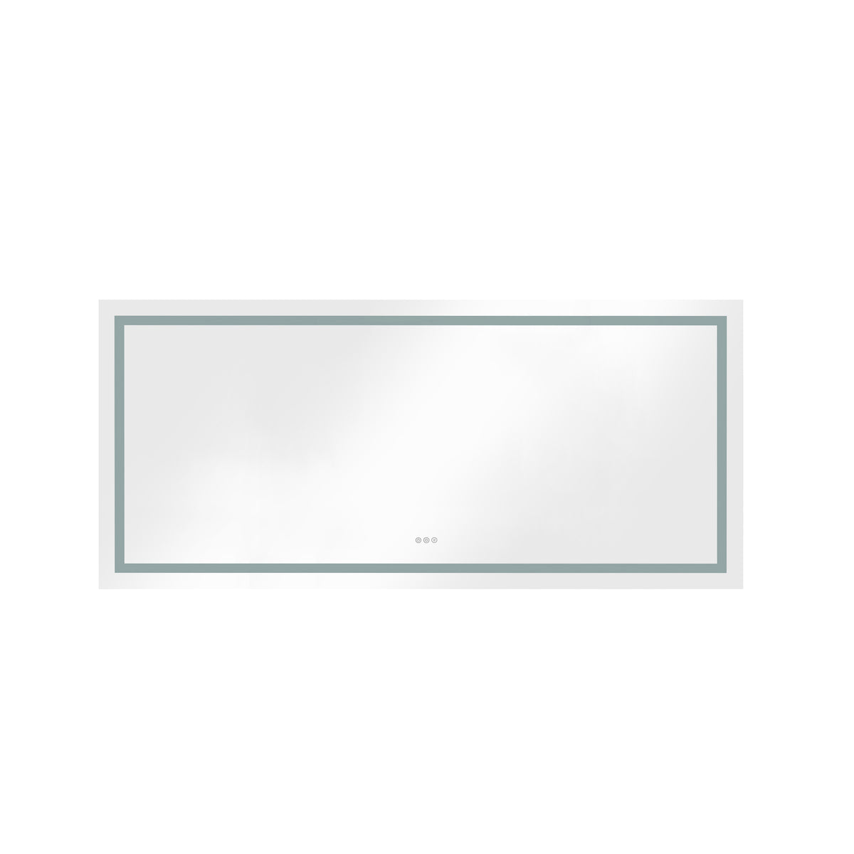 72" x 32" LED Bathroom Mirror with Front and Backlight