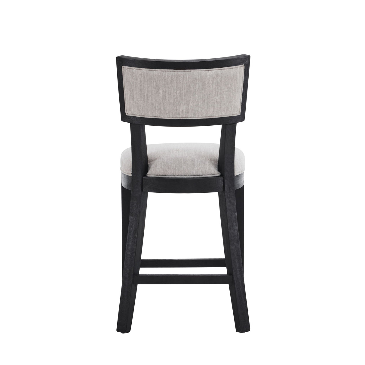 Upholstered Counter Height Bar Stools With Comfy Back (Set of 2)