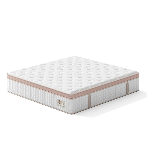 14" King Size Firm Hybrid Mattress with Gel Memory Foam and Pocket Springs