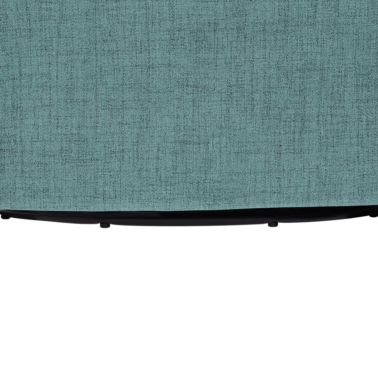 Solitude - Skirted Swivel Accent Chair With Hemp Like
