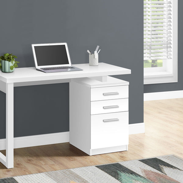 Computer Desk For Home Office Laptop, Left, Right Set - Up, Storage Drawers - Best Buy Furniture