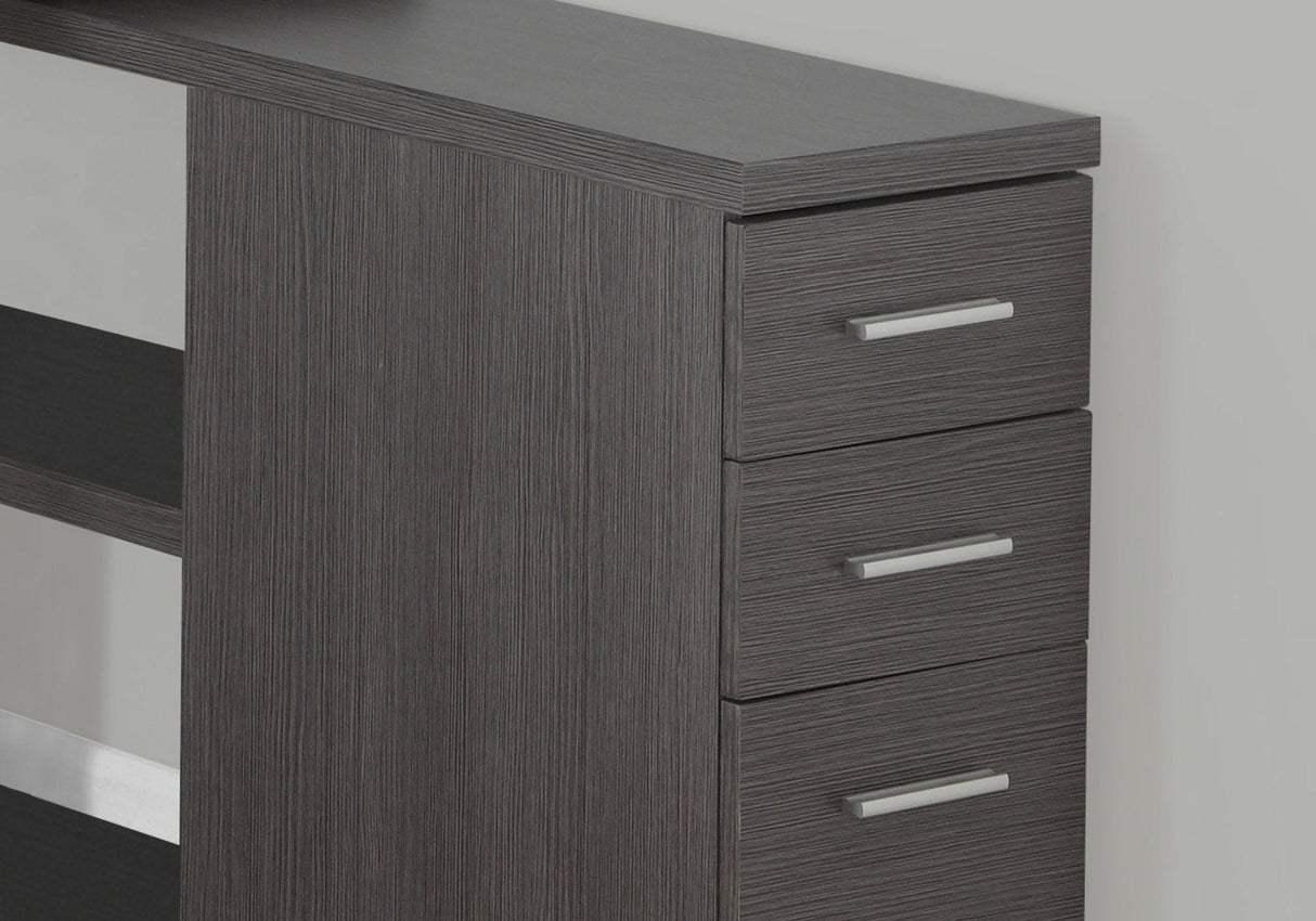 Computer Desk, Home Office, Corner, Left, Right Set - Up, Storage Drawers, L Shape, Laptop, And Contemporary & Modern - Best Buy Furniture