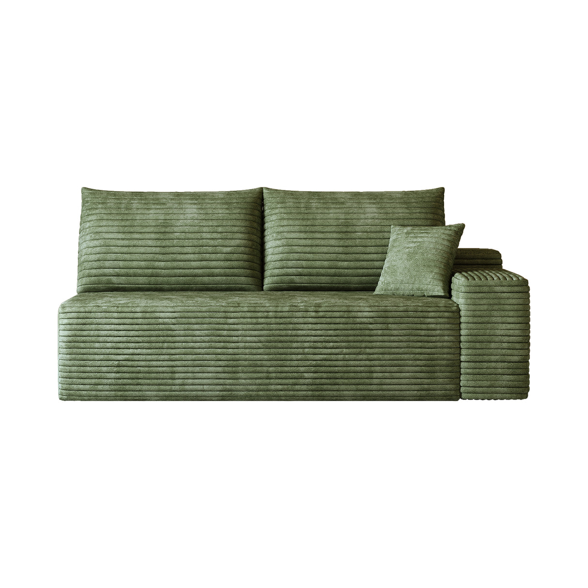 Y165-3R-GREEN 3-Seater Right Sofa