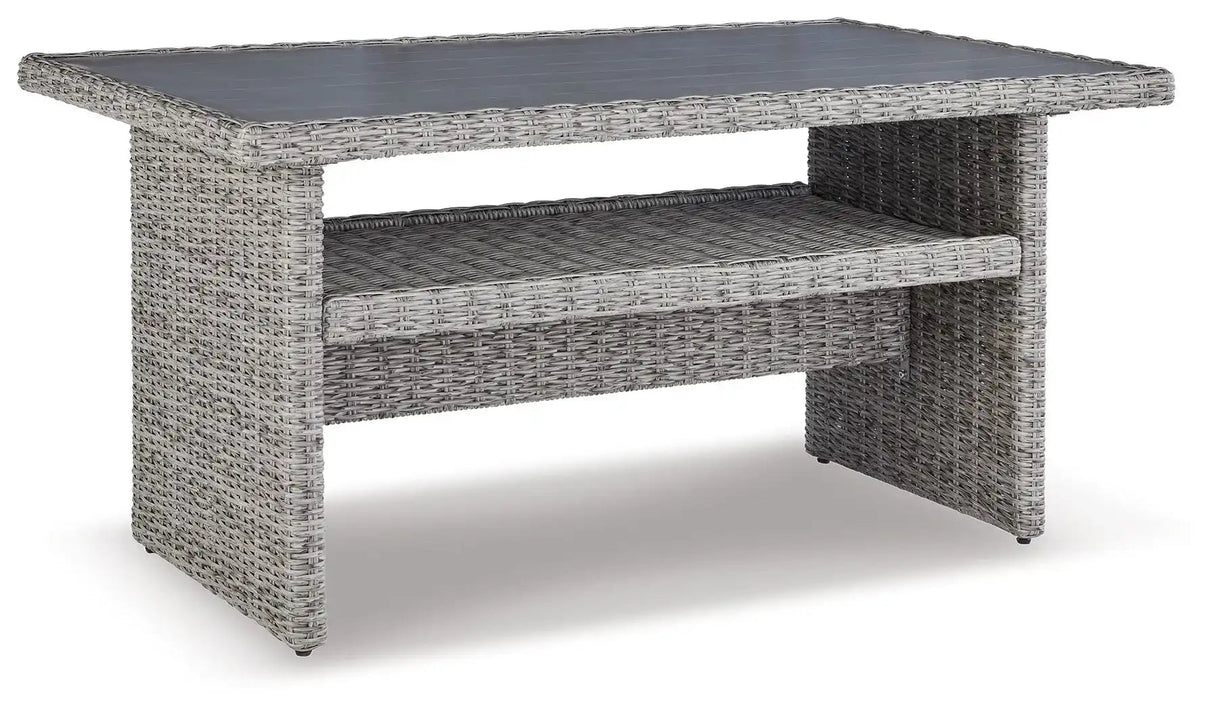 Naples Beach - RECT Multi-Use Table - Light Gray - Best Buy Furniture