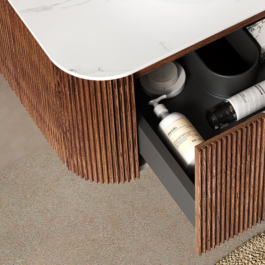 DINA 30'' Wall Mounted Cabinet with Carrara