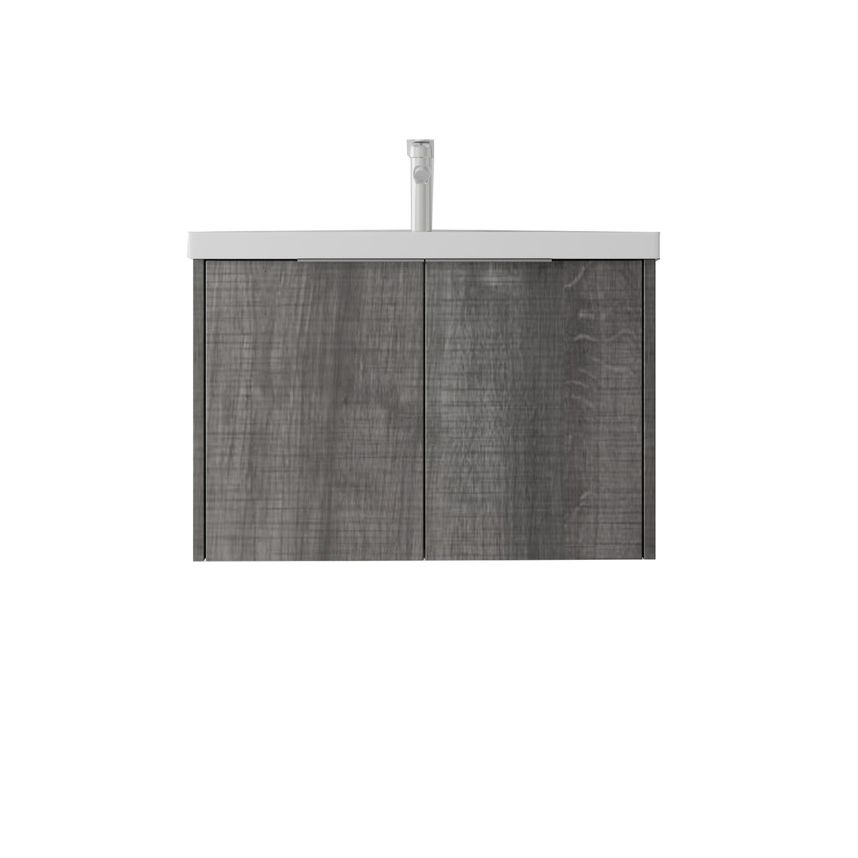 36 Inch Floating Bathroom Vanity with Ceramic Sink and Soft-Close Door