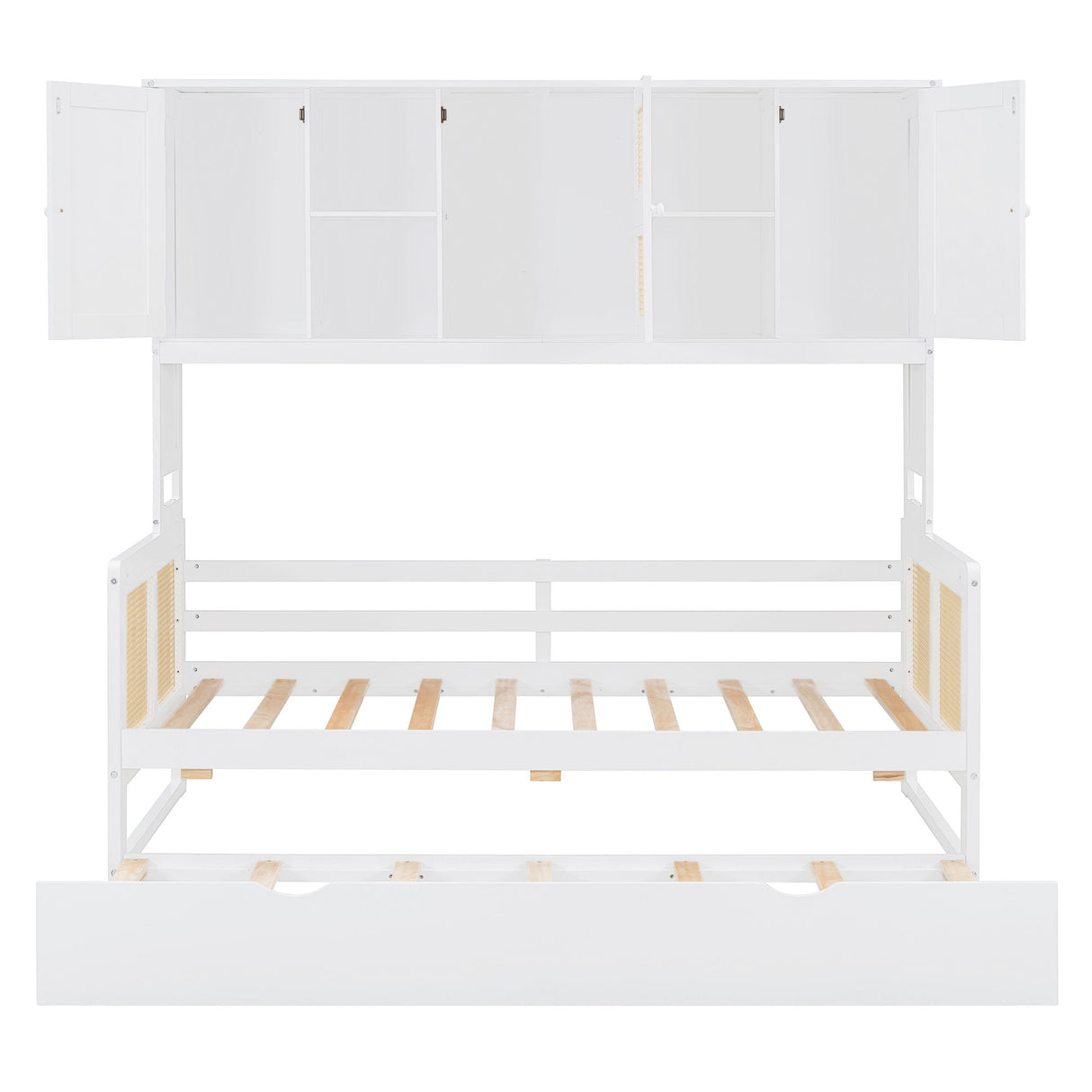 Daybed And All In One Cabinet And Shelf