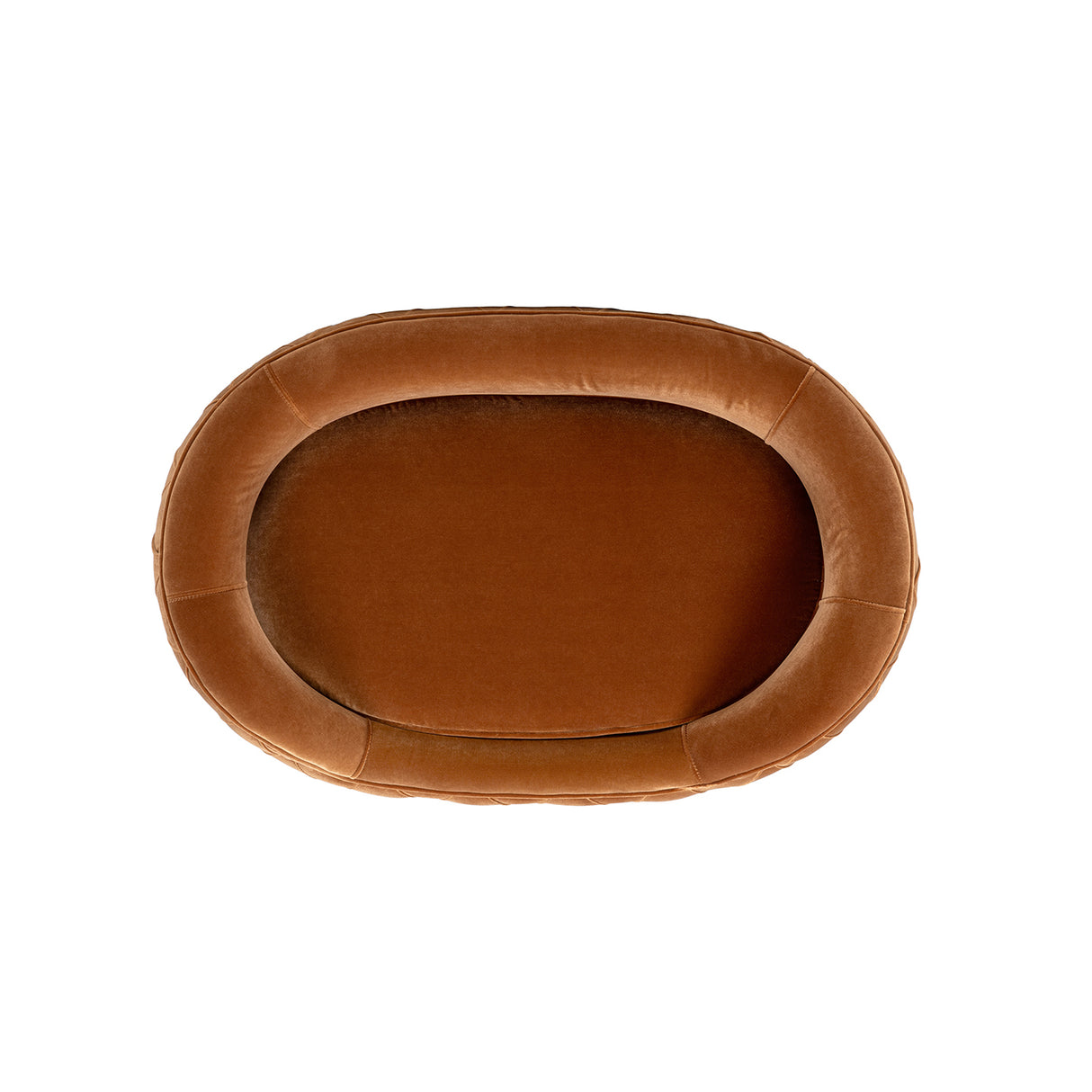 Monroe 33" Dog Sofa Bed - Medium in Burnt