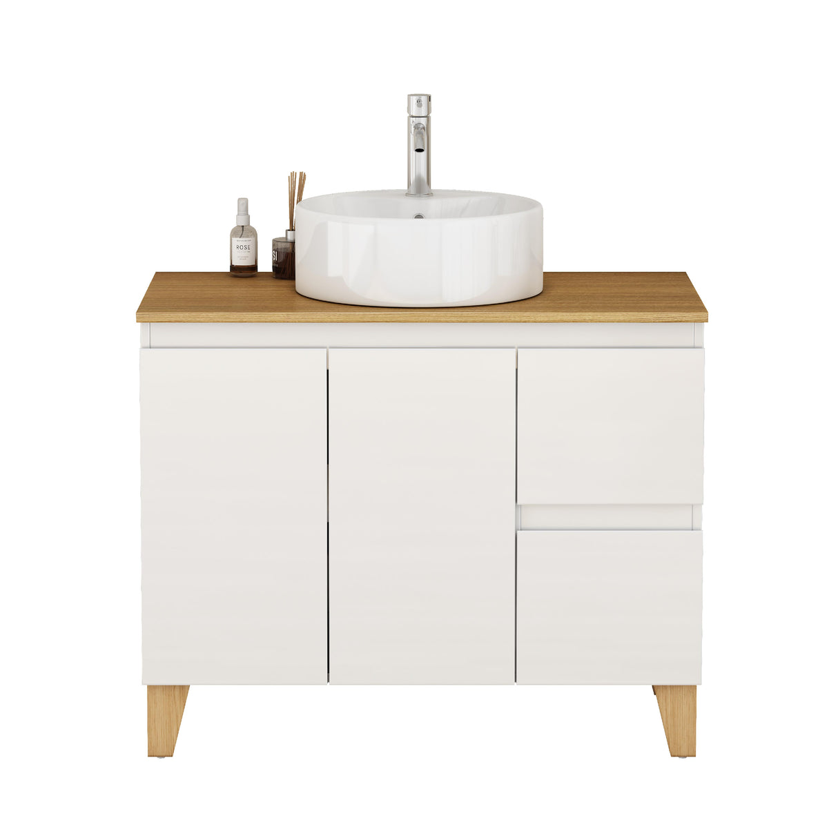 36-Inch Modern Bathroom Vanity with Sink Combo