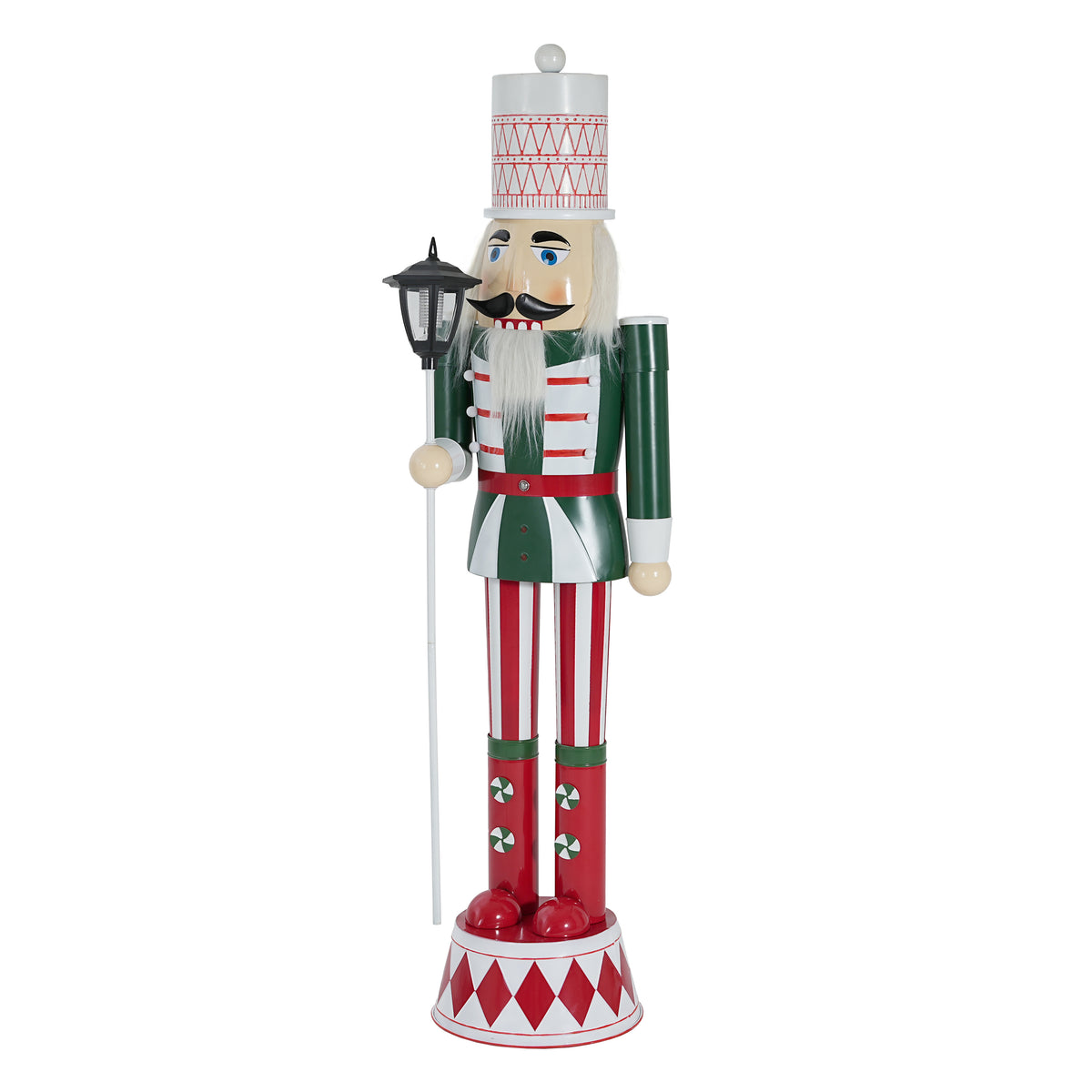 Classic Iron Nutcracker for Holiday Decor