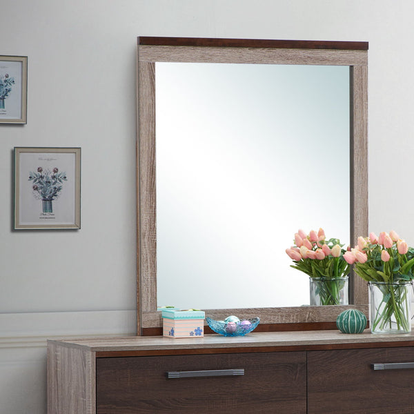 Magnolia - Mirror - Gray / Brown