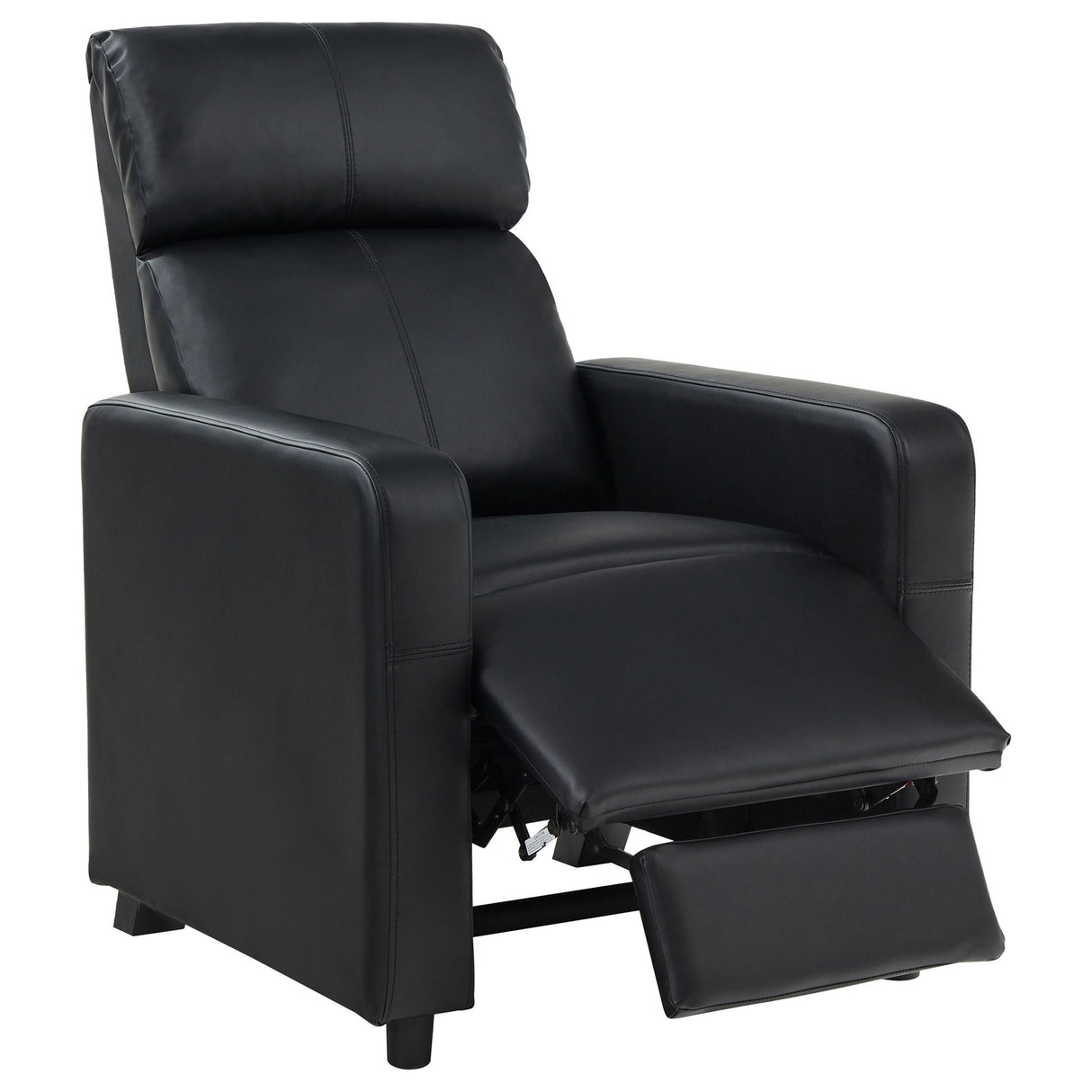 Warren - 5 Seater Home Theater With 2 Wedge Consoles - Black