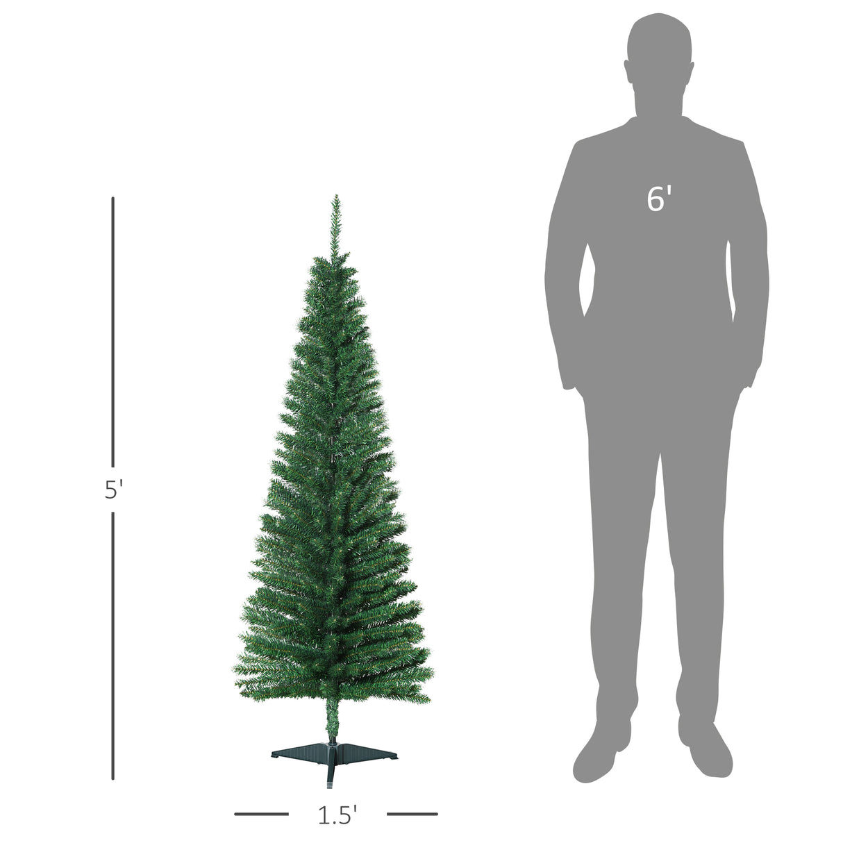 Artificial Pencil Christmas Tree