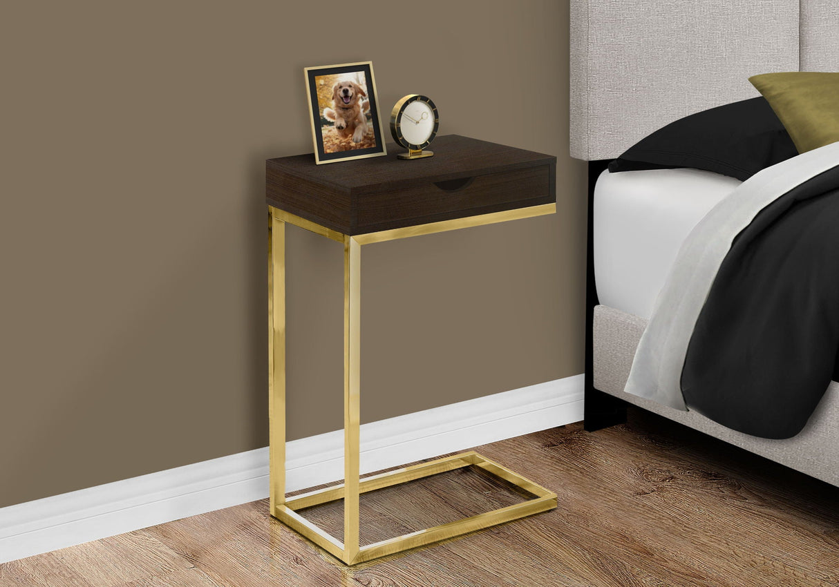 Accent Table, C - Shaped Contemporary & Modern Elegant Design - Best Buy Furniture