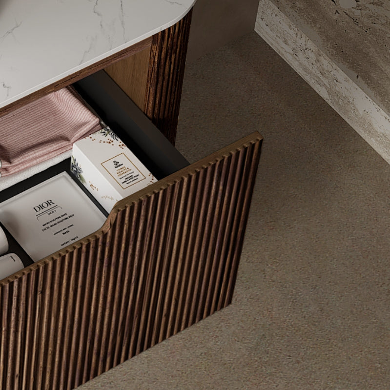DINA 30'' Wall Mounted Cabinet with Carrara
