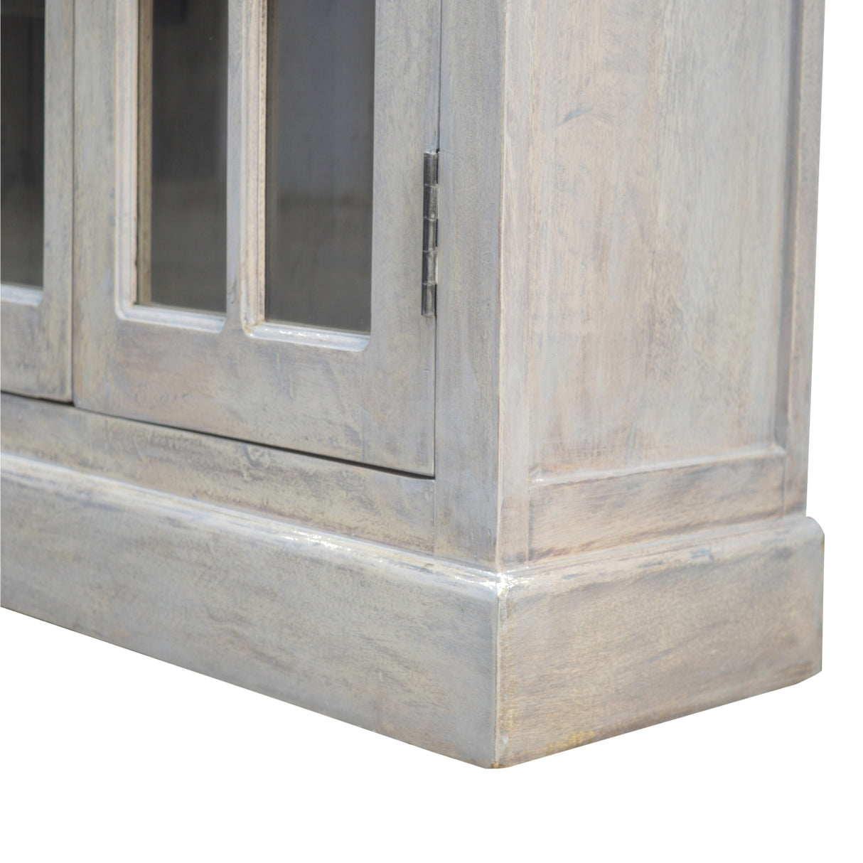 Solid Wood Stone Acid Wash Glazed Sideboard