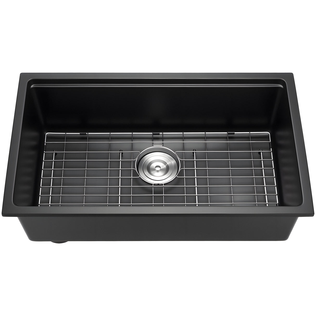 30 Inch Granite Kitchen Sink Undermount Single Bowl Drop-In Basin for RV Bar