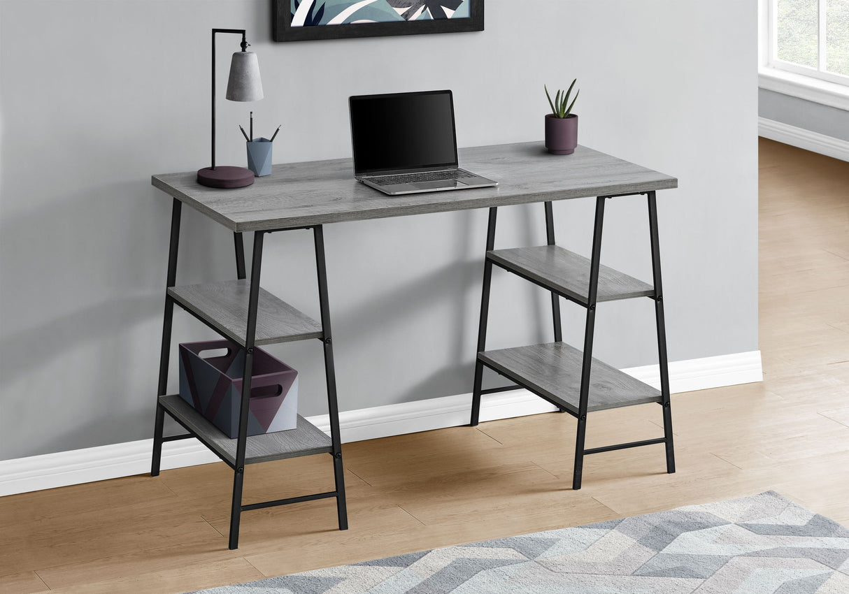 Computer Desk For Home Office, Storage Shelves, Industrial Design - Best Buy Furniture